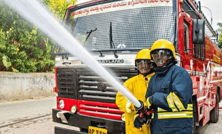 FIRE SERVICE 1 Telangana Fire Services 2024: 7,383 Fire and Rescue Calls Attended Across the State