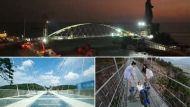 Dare to Walk Over the Sea? Discover India’s First 77-Meter Glass Bridge – Where Is It?