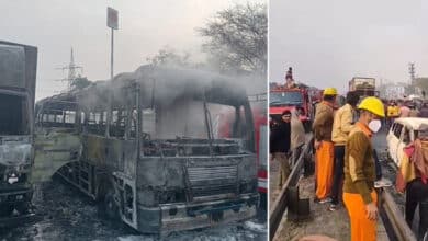 Jaipur tanker accident and fire toll touches 14