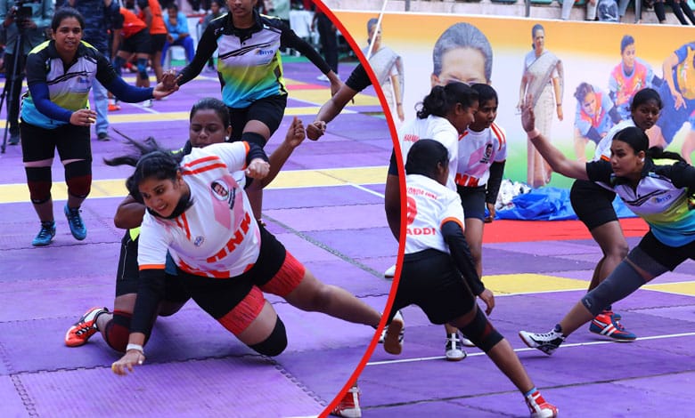 Sonia Gandhi Challenge Trophy 2024: Thrilling Kabaddi Action Lights Up Hyderabad