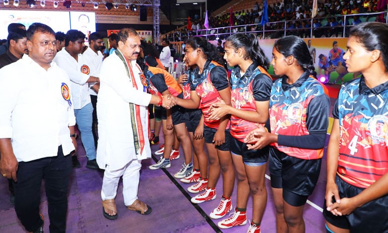 Sonia Gandhi Challenge Trophy: 71st Senior Women Inter District Kabaddi Championship – 2024 Inaugurated in Hyderabad