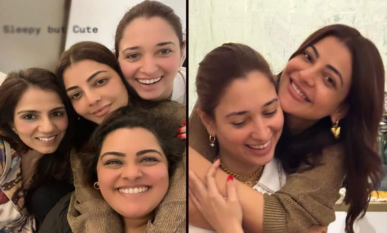 KAJAL AGRAWAL Tamannaah Bhatia Ends 2024 on a High Note with Vijay Varma and Kajal Aggarwal