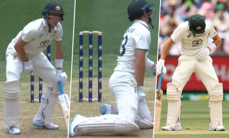 Marnus Labuschagne Struck Twice by Siraj in Painful Over During Boxing Day Test