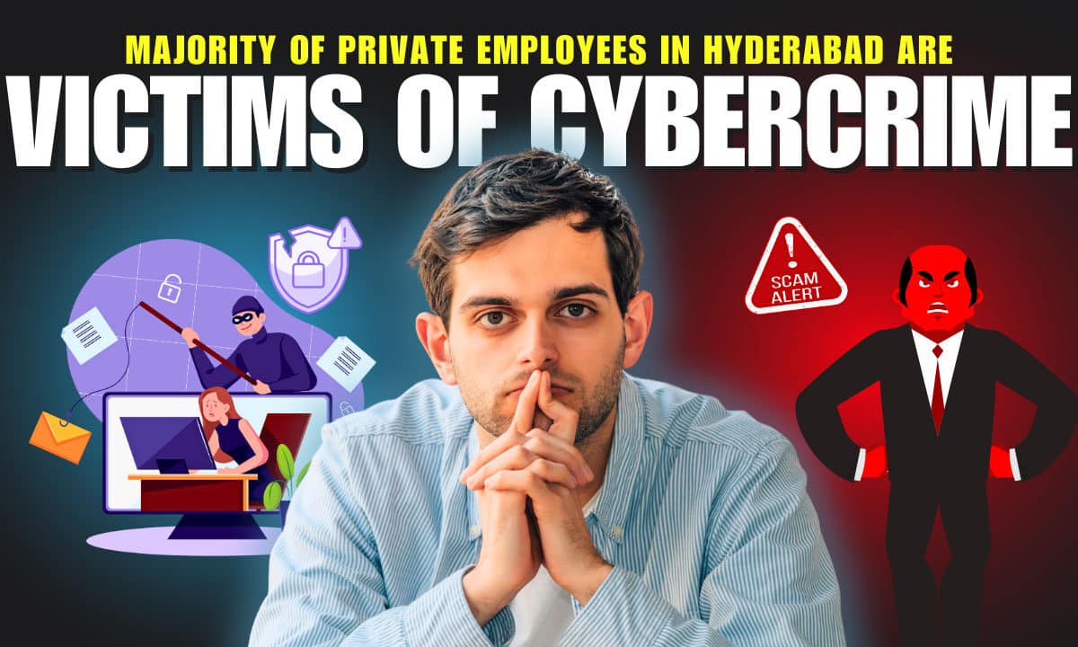 Majority of Private Employees in Hyderabad are Victims of CyberCrime