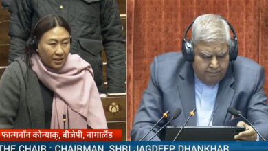 Woman MP complains to RS chairman against Rahul’s ‘misbehaviour’ during Parliament scuffle