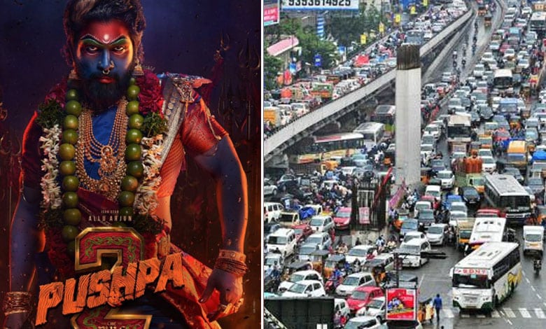 Hyderabad Issues Traffic Advisory Ahead of 'Pushpa-2' Pre-Release Event: Here are the Details