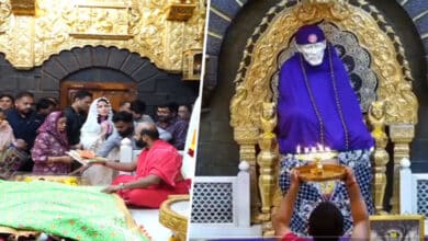 Katrina Kaif seeks blessing from Sai Baba in Shirdi