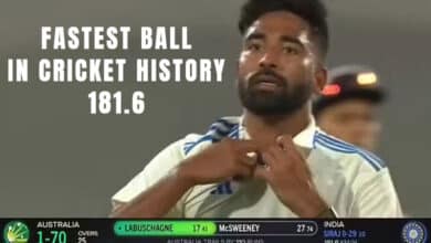 IND vs AUS: Did Mohammed Siraj Bowl the Fastest Ball in Cricket History at 181.6 kmph?