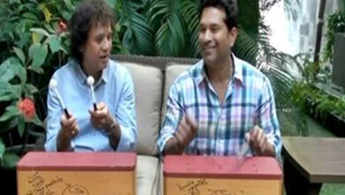 Sachin Tendulkar shares his memories with Ustad Zakir Hussain