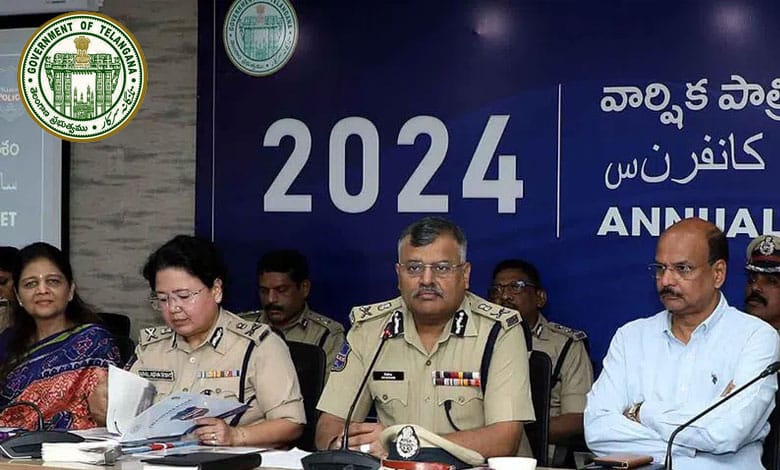 TELANGANAPOLICE 1 Cybercrimes Surge by 43% in Telangana in 2024: Annual Crime Report Highlights