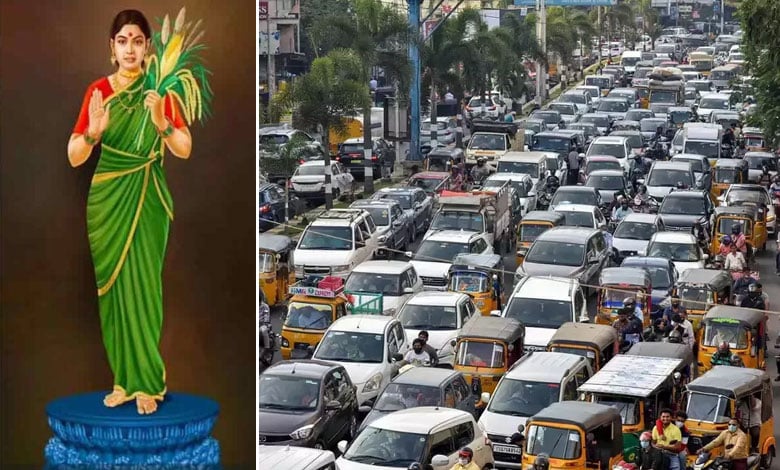 Hyderabad: Traffic Advisory for Telangana Thalli Statue Unveiling