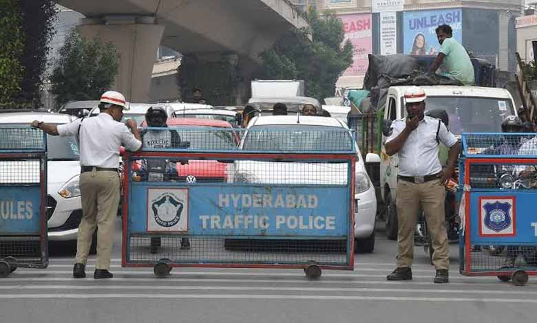 TRAFFIC POLICE HYD Hyderabad Police Introduces Body-Worn Cameras to Boost Transparency and Accountability