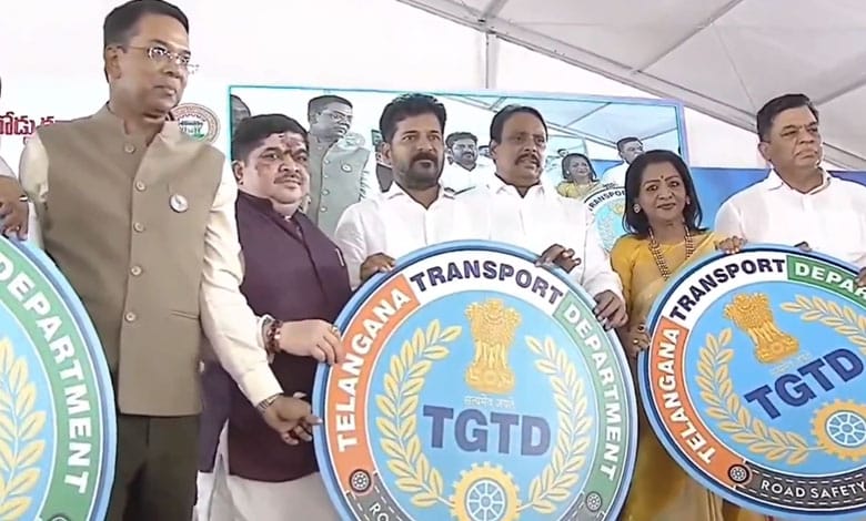 Telangana Transport Department's New Logo Unveiled by CM Revanth Reddy