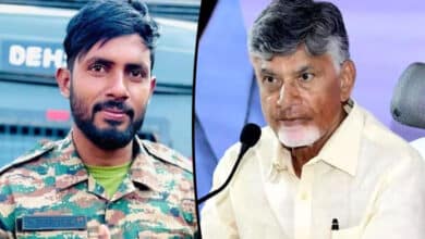 Andhra Pradesh CM Condoles Death of Soldier in Kashmir Gunbattle