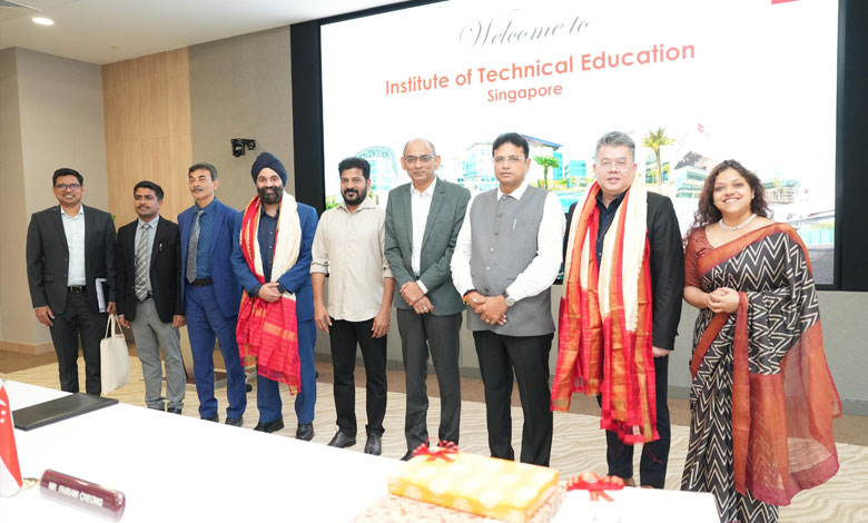 11 Telangana Skill University Partners with Singapore ITE for Skill Development