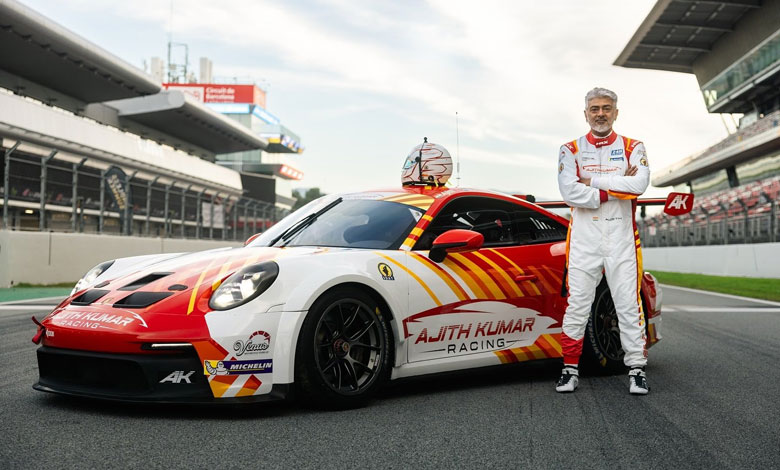 121 15 Actor Ajith Kumar's First Practice Session for Dubai 24 Hours Race Garners Attention