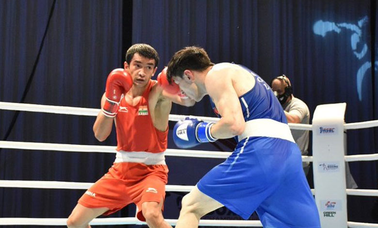 121 31 Shiva Thapa and Sachin Siwach Enter Quarterfinals at Men’s Boxing Nationals