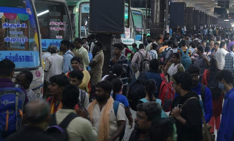 121 49 Pongal Festivities: 6.4 Lakh People Leave Chennai in Special Buses Over Three Days