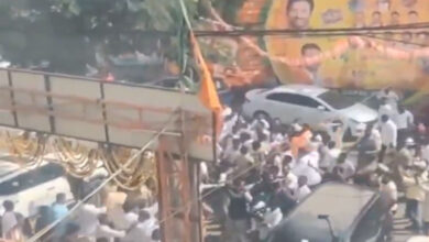 Tensions Escalate at BJP Office, Congress and BJP Workers Clash in Hyderabad