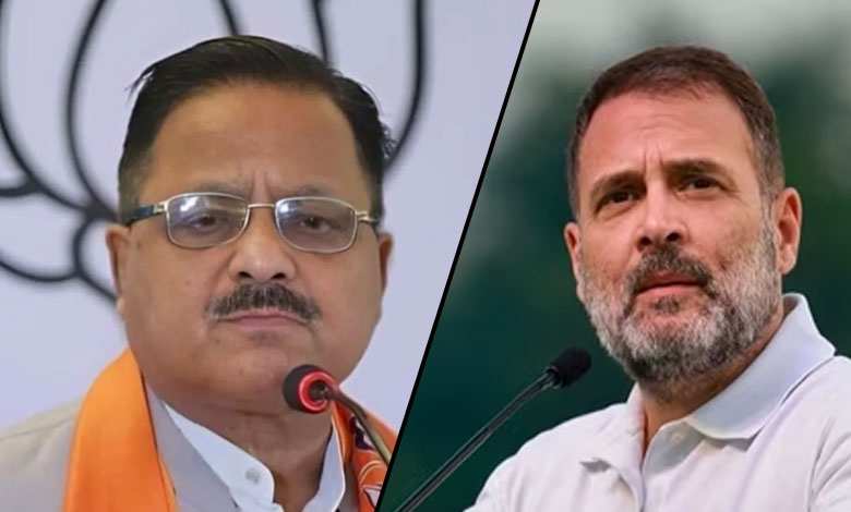 Rajasthan BJP In-Charge Slams Rahul Gandhi Over Treason Remark Against RSS Chief