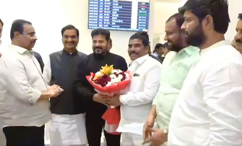 Telangana CM Revanth Reddy Returns After Productive Tours to Singapore and Davos