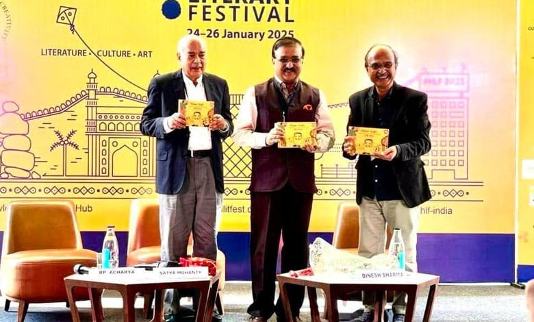 Hyderabad Literary Festival: BP Acharya's 'Obtuse Angle' Launches to Enthusiastic Reception