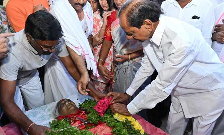 123 91 Telangana Former CM K. Chandrashekar Rao's Sister Passes Away