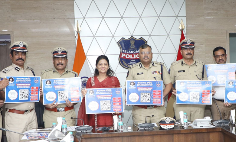 2 29 Telangana Police Launches QR Code-Based Citizen Feedback Initiative