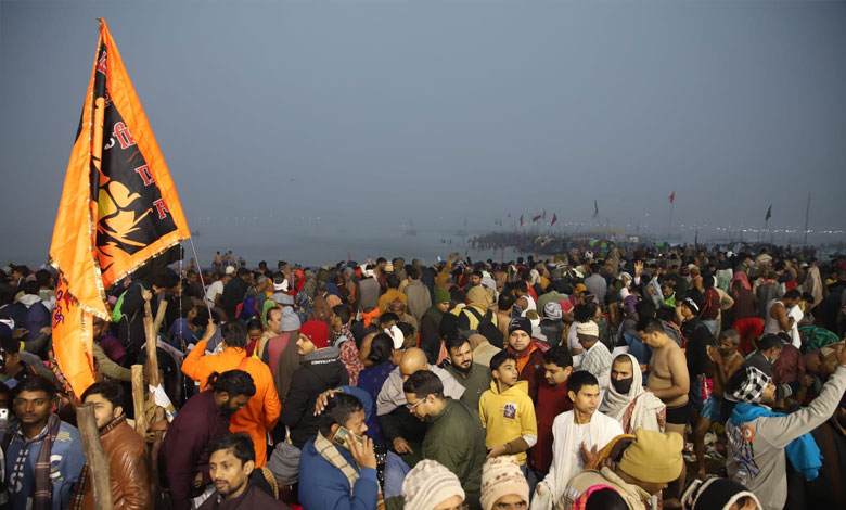 3 15 Maha Kumbh: Global Pilgrims Turn Sangam into a Confluence of Faith and Humanity