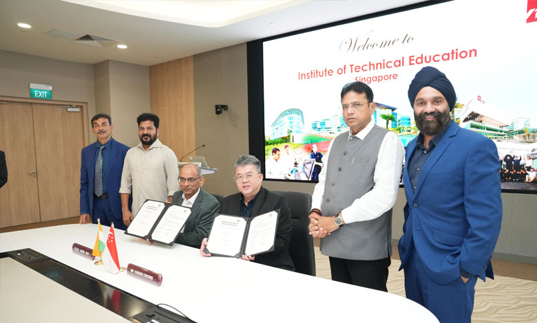 Telangana Skill University Partners with Singapore ITE for Skill Development