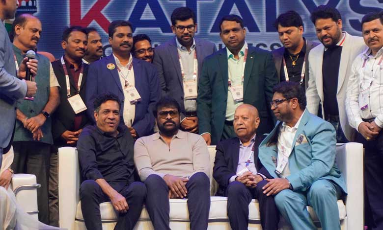 3 4 Megastar Chiranjeevi graces APTA Katalyst Global Business Conference 2025