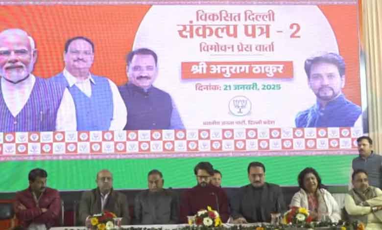 4 20 Free Education from KG to PG, Rs 1,000 Stipend for SC Students: BJP Releases Part II of Sankalp Patra