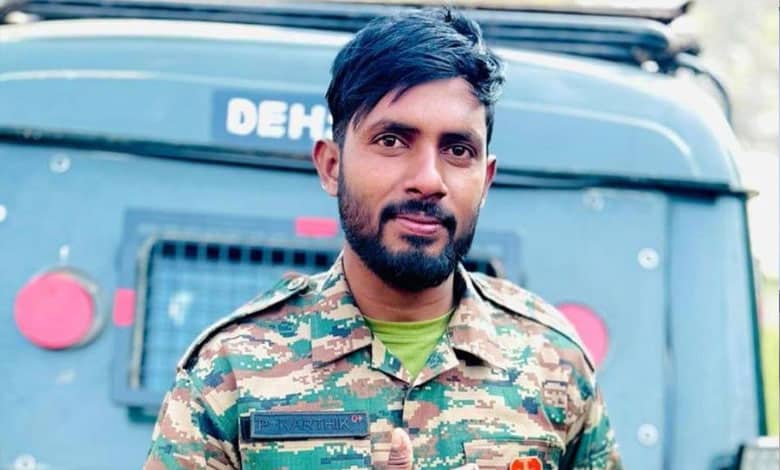 4 23 Andhra Pradesh CM Condoles Death of Soldier in Kashmir Gunbattle