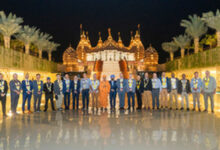 BAPS Hindu Mandir, Abu Dhabi Welcomes Defence Attaches from Over 20 Nations