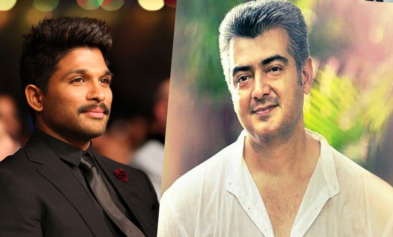 Allu Arjun Congratulates Ajith Kumar for Padma Bhushan Award