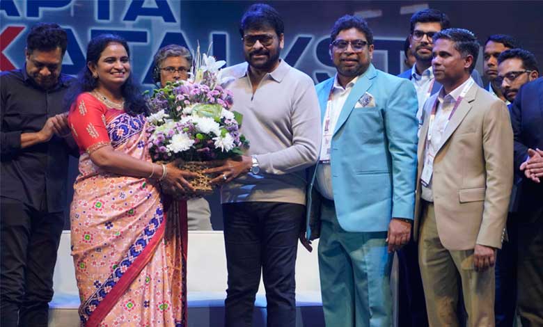 Megastar Chiranjeevi graces APTA Katalyst Global Business Conference 2025