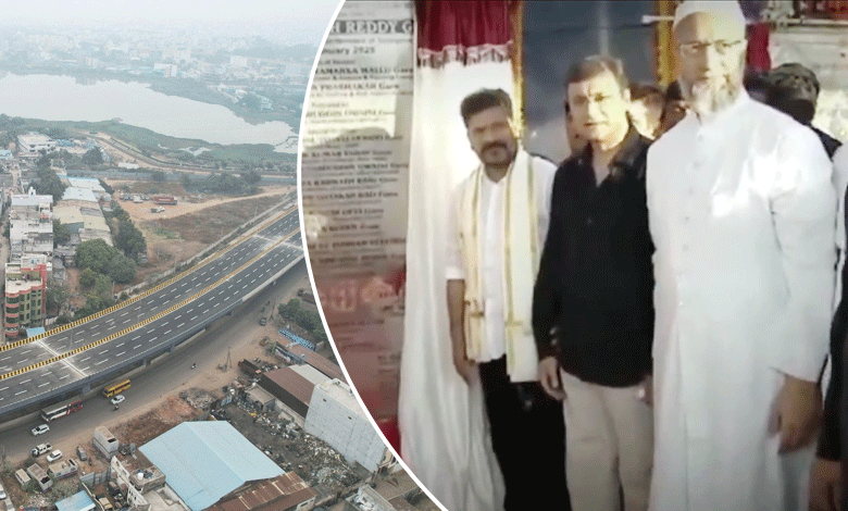 Chief Minister Revanth Reddy Inaugurates Aramghar to Zoo Park Flyover