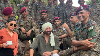 Sunny Deol Spends Day with Jawans, Salutes Their Courage, Sacrifice, and Unwavering Dedication