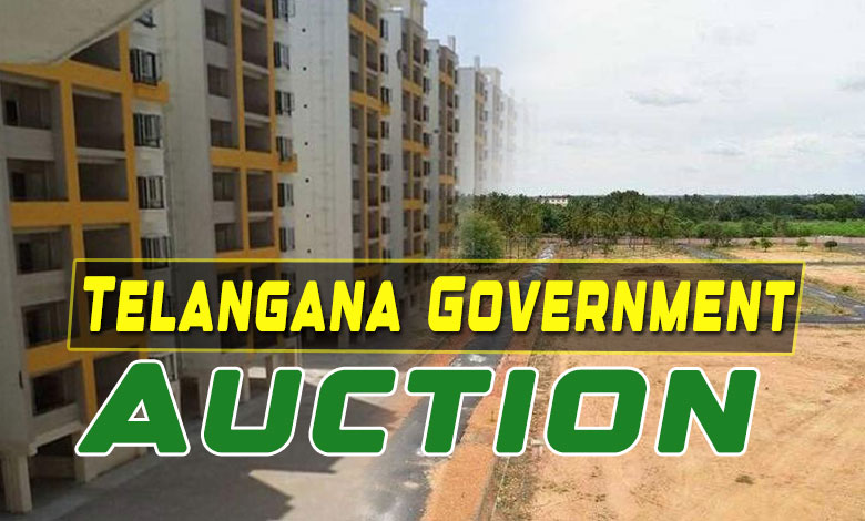 AUCTION OF TELANGANA GOVERNMENT 1 Telangana Government to Auction 1,400 Plots, 700 Unfinished Houses and Unsold Flats, Check Here Full Details