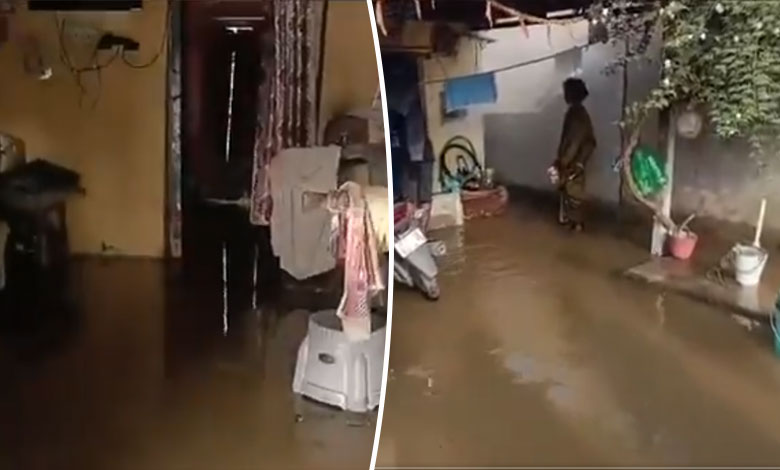 Telangana: Canal Breach Causes Severe Flooding in Mannempally Village