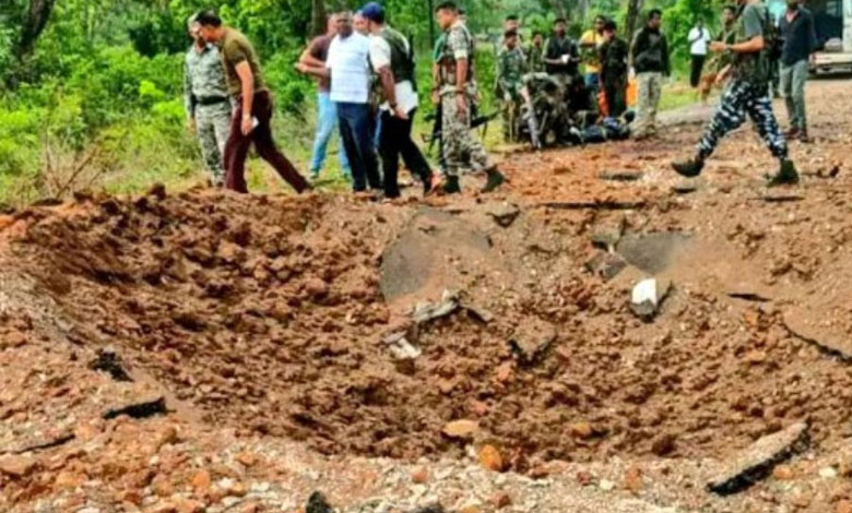 CHATTISGARH BLAST 1 8 Jawans, Driver Killed in Maoist Attack in Chhattisgarh’s Bijapur District