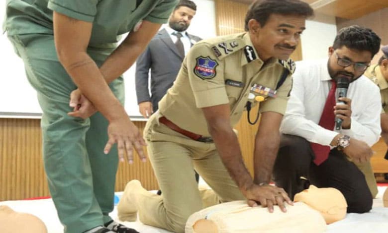 Over 2,600 Cops Undergo CPR Training in Hyderabad