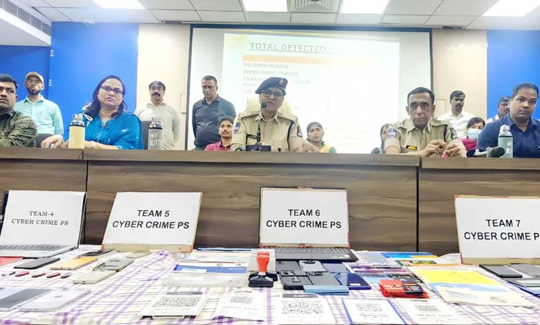 Hyderabad Police Nab 23 Cyber Fraudsters in Nationwide Operation