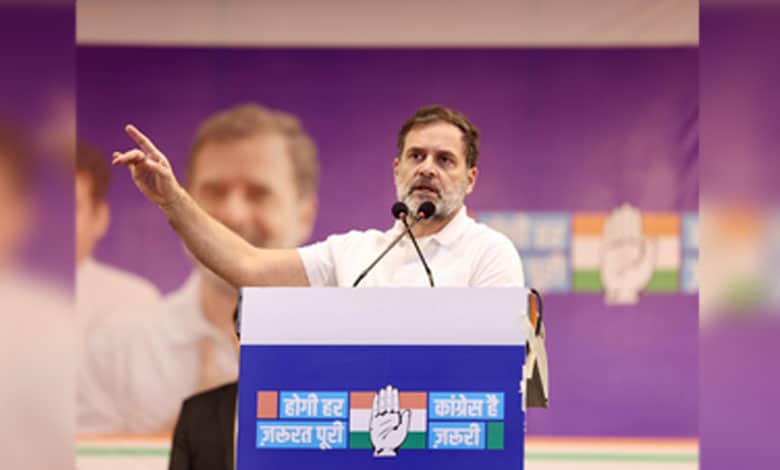 Delhi Poll Rally: Rahul Gandhi Targets Kejriwal Over ‘Sheeshmahal’, Criticizes BJP