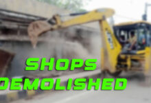 Telangana: Unauthorized Shops Demolished in Pedapalli