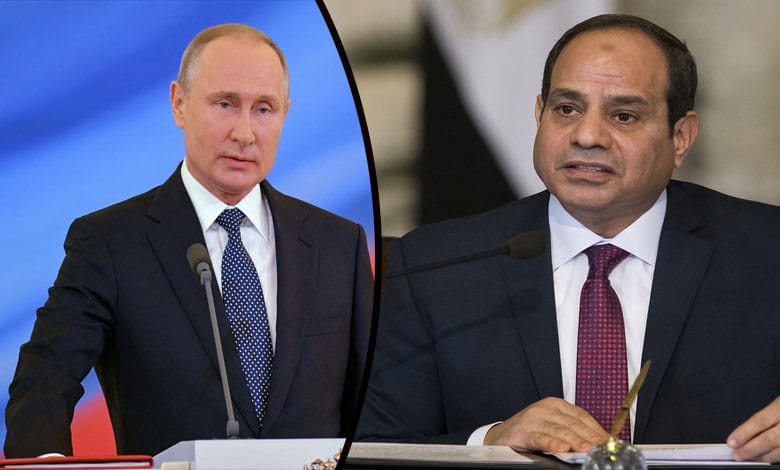 Egyptian and Russian Presidents Discuss Regional Developments, Gaza Situation