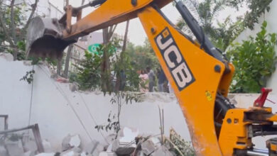 Hyderabad: GHMC Clears Encroachment at Jubilee Hills Park Following Mayor's Instructions