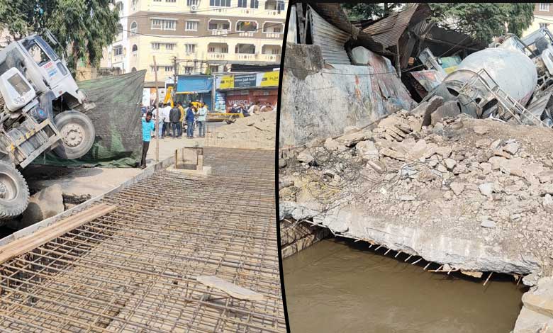 Goshamahal Crusher Lorry Accident: Residents Fed Up with Nala Neglect