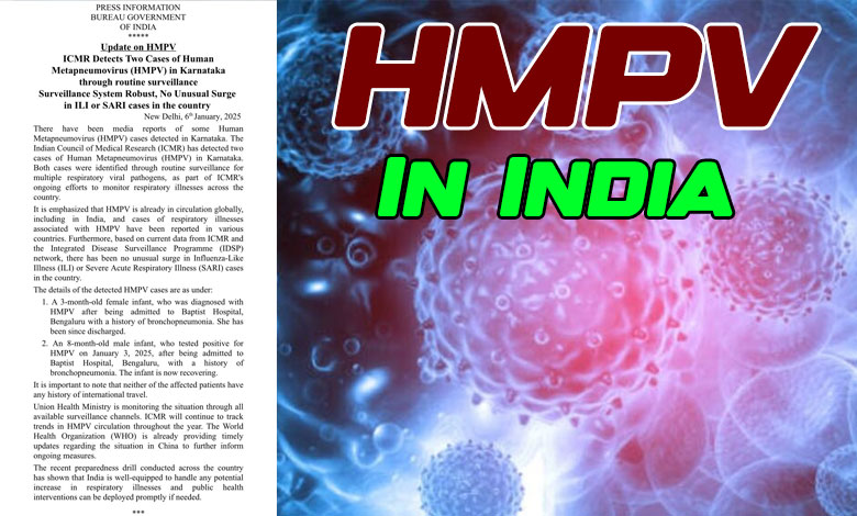 HMPV 1 2 HMPV in India: Are Bengaluru’s Cases Linked to China’s Respiratory Surge? Health Ministry Responds