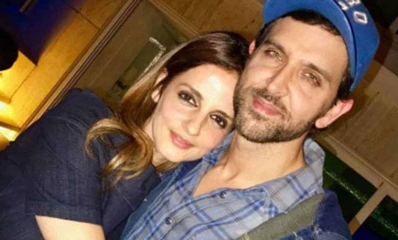 HRITHIK SUSSANNE Hrithik Roshan Celebrates 51st Birthday with Ex-Wife Sussanne Khan and Ladylove Saba Azaad